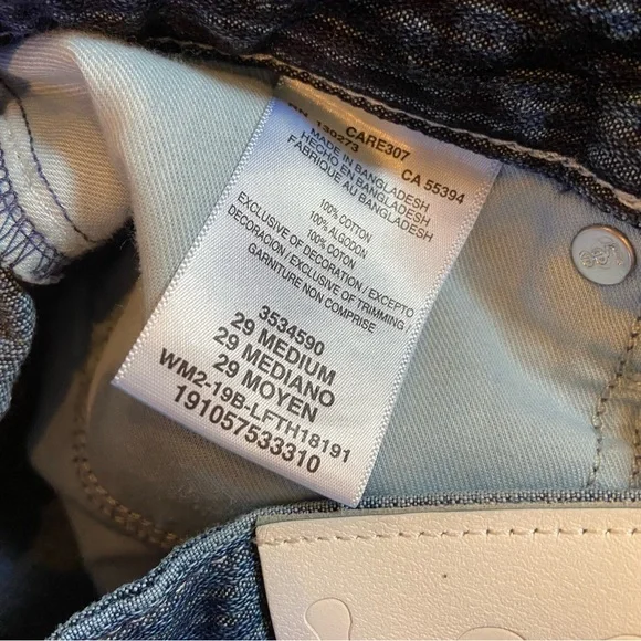 Vintage Style Railroad Lee Wide Leg Jeans - Picture 4 of 8